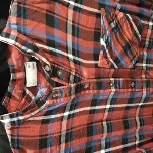 Wilfred Free Xs Plaid Long Top